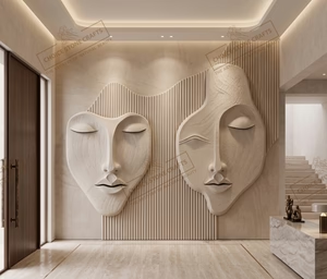 Wall Carving Works — Indian design work 4